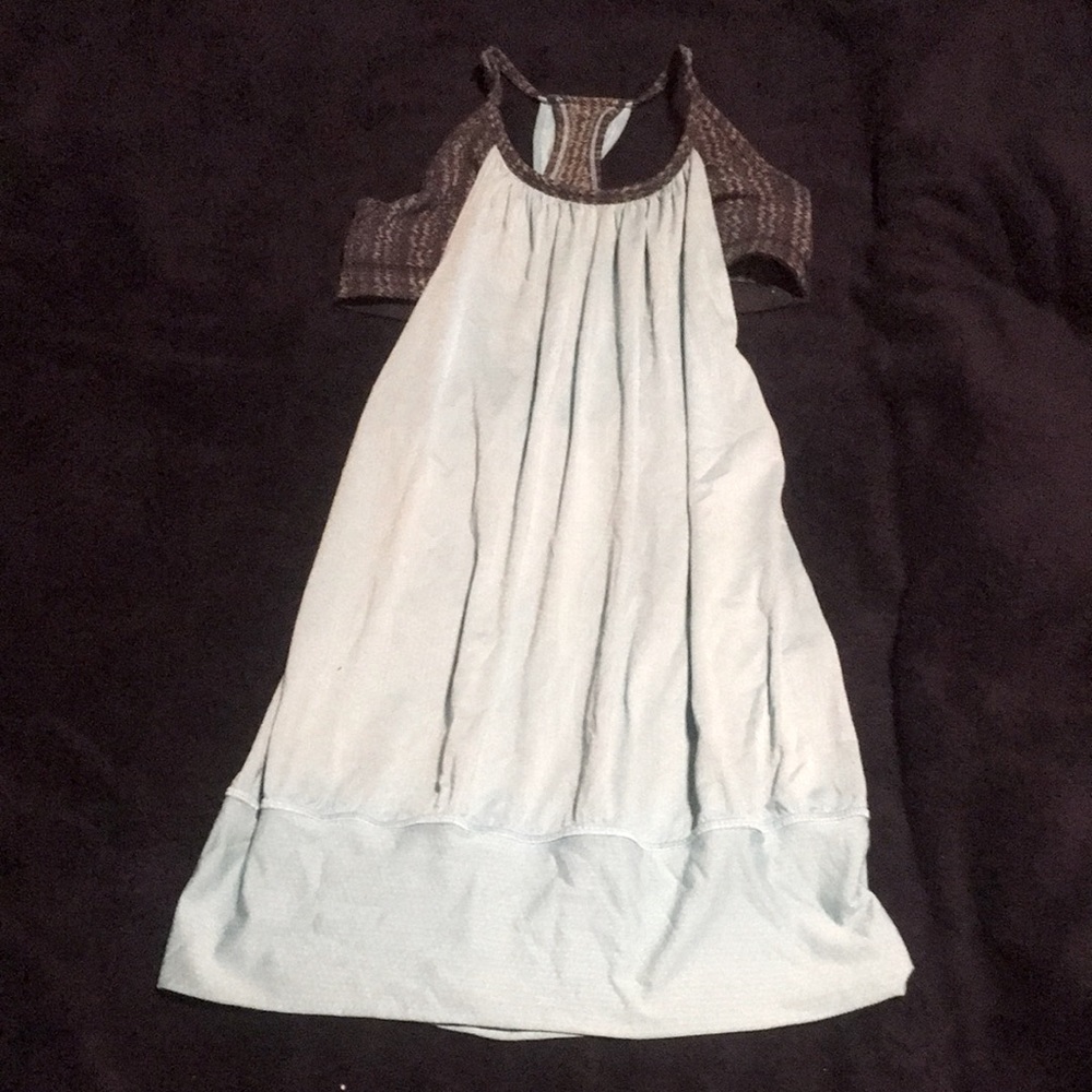Lululemon combination bra top size 6